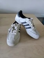 Adidas — Adidas Pharrell X Samba Human Race Aluminium — Sneaker — resale