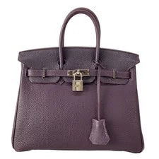 Hermès — Authentic Hermès Birkin 25 Raisin — Handbag — resale