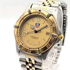 Tag Heuer — TAG Heuer Professional 2000 Quartz Silver Gold Dial Y2K Operation — Watch — resale