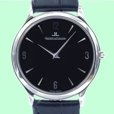 Jaeger-LeCoultre — Jaeger-LeCoultre Master Ultra Thin Steel Manual-Wind 34mm W/ Papers — Watch — resale