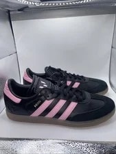 Adidas — Size 10 - Lionel Messi X Adidas Samba Inter Miami CF - Debossed Away Kit — Sneaker — resale