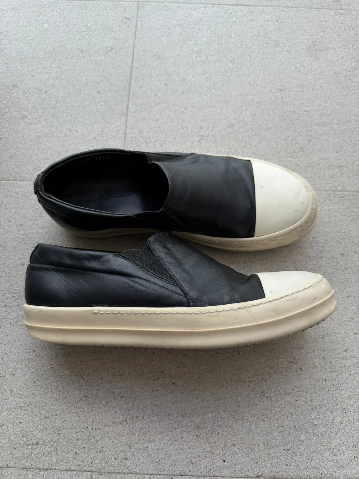 Rick Owens — Rick Owens Mainline Slip on Shoes — Sneaker — resale