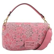 Fendi — Fendi Flower Mamma Baguette 2way 8BR600 Auth yk20690SAM — Handbag — resale