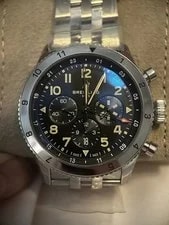 Breitling — Breitling Super Avi B04 Chronograph GMT 46 New Full Set Box Papers Msrp $11,900 — Watch — resale