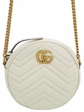 Gucci — Gucci GG Marmont Round Chain — Handbag — resale