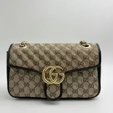 Gucci — Auth Gucci GG Marmont Matelassé Flap JPD41-GMQ26.04.11 — Handbag — resale