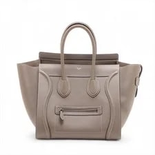 Celine — Celine Luggage Medium Shopper Greige — Handbag — resale