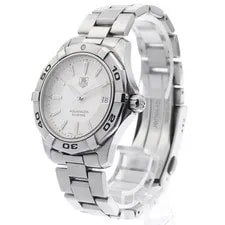 Tag Heuer — TAG Heuer Aquaracer WAP1111 40mm SS Silver Dial Quartz Date #C678 — Watch — resale