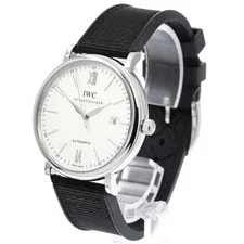 IWC — IWC Portofino IW356501 40mm SS Silver Dial Automatic Date #C5919 — Watch — resale