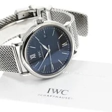 IWC — IWC Portofino IW356506 40mm SS Black Dial Automatic Date #C5336 — Watch — resale