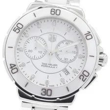TAG Heuer — TAG Heuer Formula 1 CAH1211 White Quartz Ceramic Chronograph Good — Watch — resale