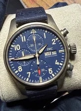 IWC — 2023 IWC Pilot's Chronograph Bronze Blue 41mm IW388109 Complete — Watch — resale
