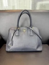 Prada — Prada Shell Top Handle 32cm — Handbag — resale