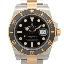 Rolex — Rolex Submariner Date 116613LN Ss×yg AT Black Dial — Watch — resale