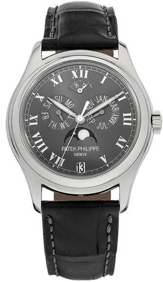 Worldofluxuryus — Patek Philippe Complications Annual Calendar Platinum ’s — Watch — resale