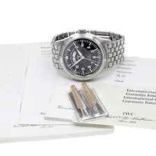 IWC Schaffhausen — IWC Schaffhausen Pilot Flieger UTC IW325102 39mm SS Black Dial #C325 — Watch — resale
