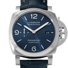 Panerai — Panerai Luminor Marina 44MM PAM01313 Blue Automatic #W1776 — Watch — resale