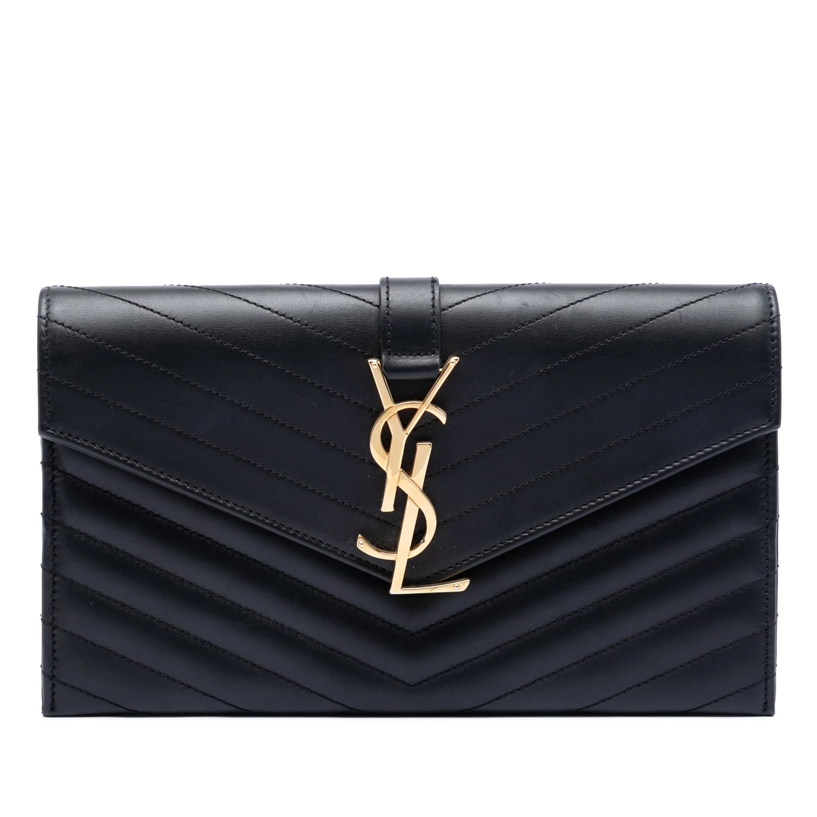 Saint Laurent — Chevron — Handbag — resale