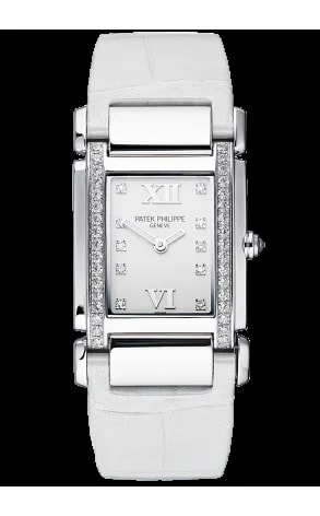 Worldofluxuryus — Patek Philippe Twenty-4 18K White Gold & Diamonds Lady's — Watch — resale