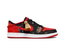 Air Jordan — Air Jordan 1 Low OG 'Chinese New Year' DD2233-001 — Sneaker — resale