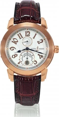 Worldofluxuryus — Ulysse Nardin Limited Edition 18k Rose Gold — Watch — resale