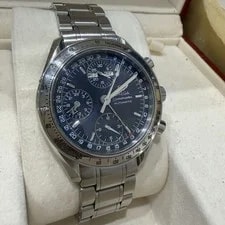 Omega — Omega Speedmaster Triple Calendar 3523.80 Blue Dial Automatic Chronograph — Watch — resale