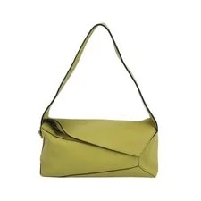 Loewe — Loewe Puzzle Solid Color Embossed Logo Single — Handbag — resale