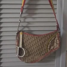 Dior — Christian Dior Trotter Saddle Rasta — Handbag — resale