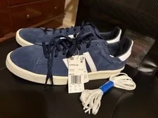 Adidas — Size 12 - Adidas Campus 80s Collegiate Cloud — Sneaker — resale