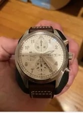 IWC — IWC Pilot Spitfire Fieger IW371702 3717 Automatic Chronograph 42MM — Watch — resale