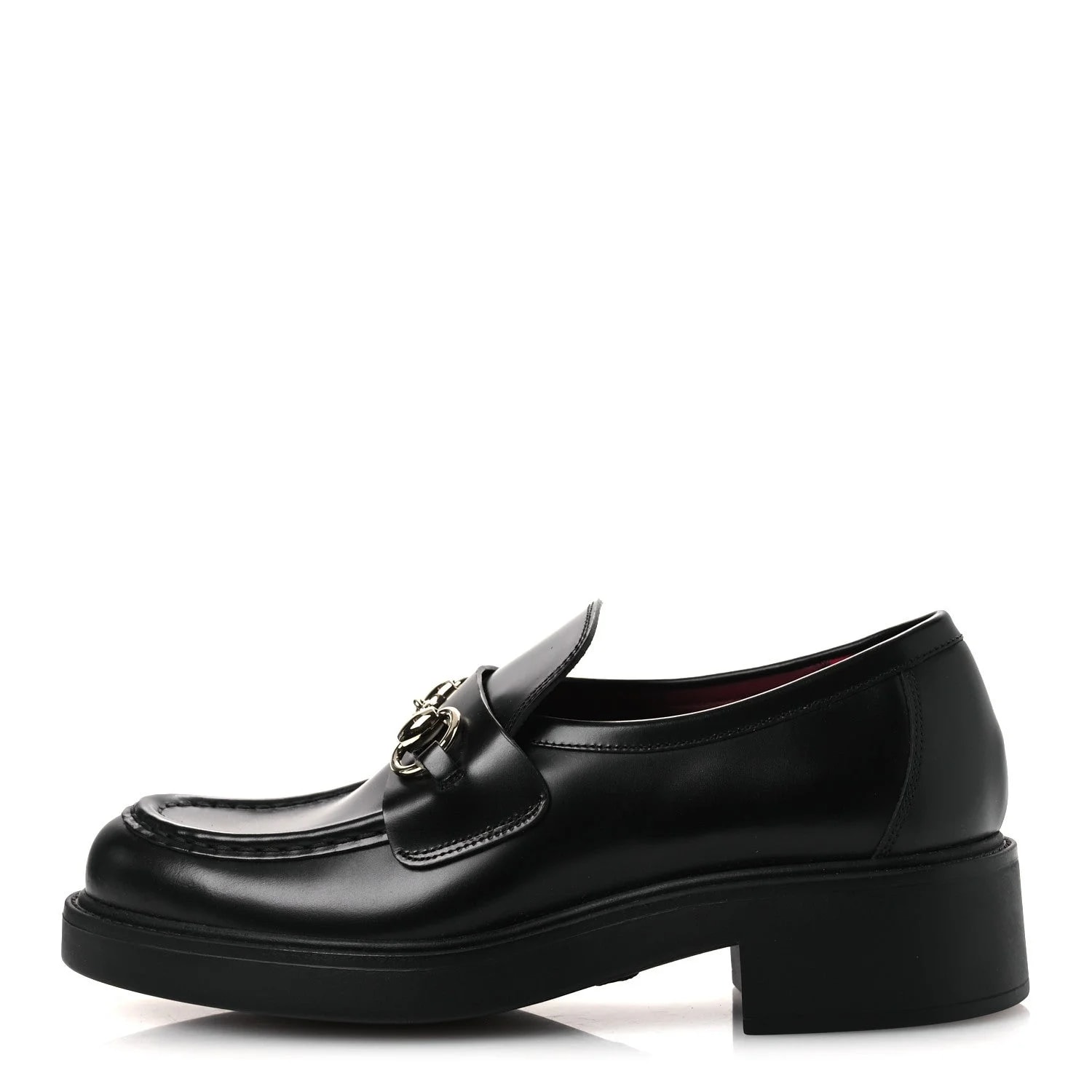 Gucci — Horsebit Lug Sole 38.5 — Designer Shoe — resale