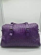Bottega Veneta — Bottega Veneta Brussain Mini Boston 283363 — Handbag — resale
