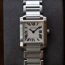 Cartier — Cartier Tank Française Small Quartz for Official — Watch — resale