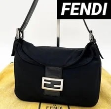 Fendi — Fendi Cotton Mamma Baguette From Japan — Handbag — resale