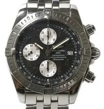 Breitling — Breitling Chronomat A13352 Date Black / Silver Dial Automatic Watch_947268 — Watch — resale