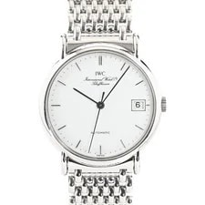 IWC — IWC Portofino IW351318 Automatic Date White Dial Stainless Steel F/S — Watch — resale