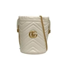 Gucci — Gucci GG Marmont Drawstring Bucket Mini 17cm Crossbody — Handbag — resale