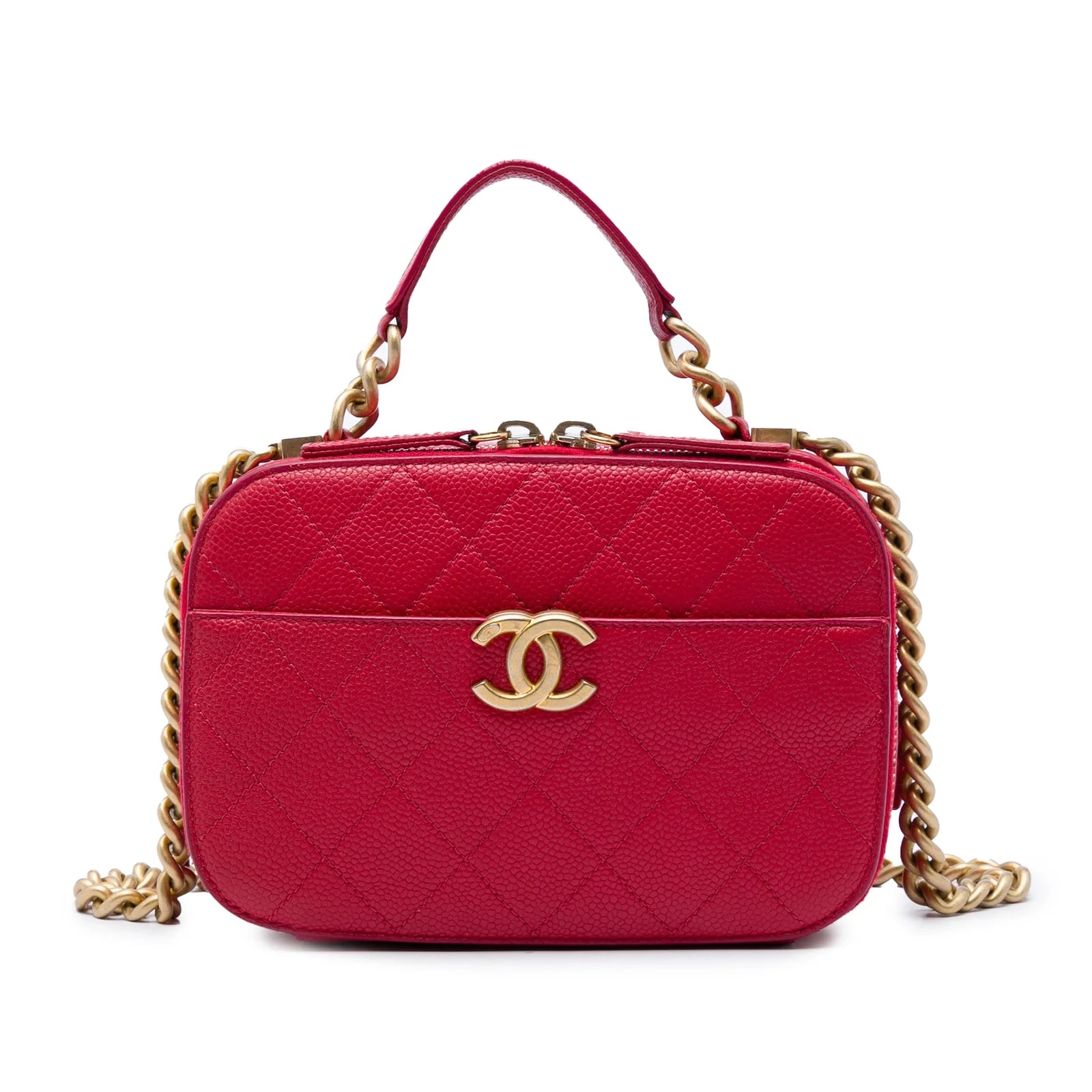 Chanel — Small CC Top Handle Camera — Handbag — resale