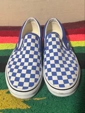 Vans — 10.0US Extreme Vans Slipon Checkered Pattern LTD Coll — Sneaker — resale