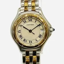 Cartier — Cartier Panthère Kuga Ss/yg Stainless Steel/Yellow GManufacturer Maintenance Cer — Watch — resale
