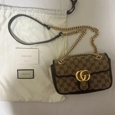 Gucci — Gucci GG Pattern GG Marmont — Handbag — resale