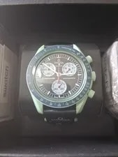 Omega — Authentic W/ Papers Omega X Swatch Mission on Earth Bioceramic Quartz — Watch — resale