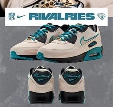 Nike — 🔥 Size 14 Jacksonville Jaguars Nike 2026 NFL Rivalries Air Max 90 — Sneaker — resale