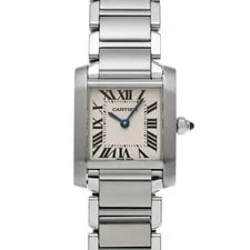 Cartier — Cartier Tank Francaise SM W51008Q3 Silver Dial Stainless Steel Quartz #W2565 — Watch — resale