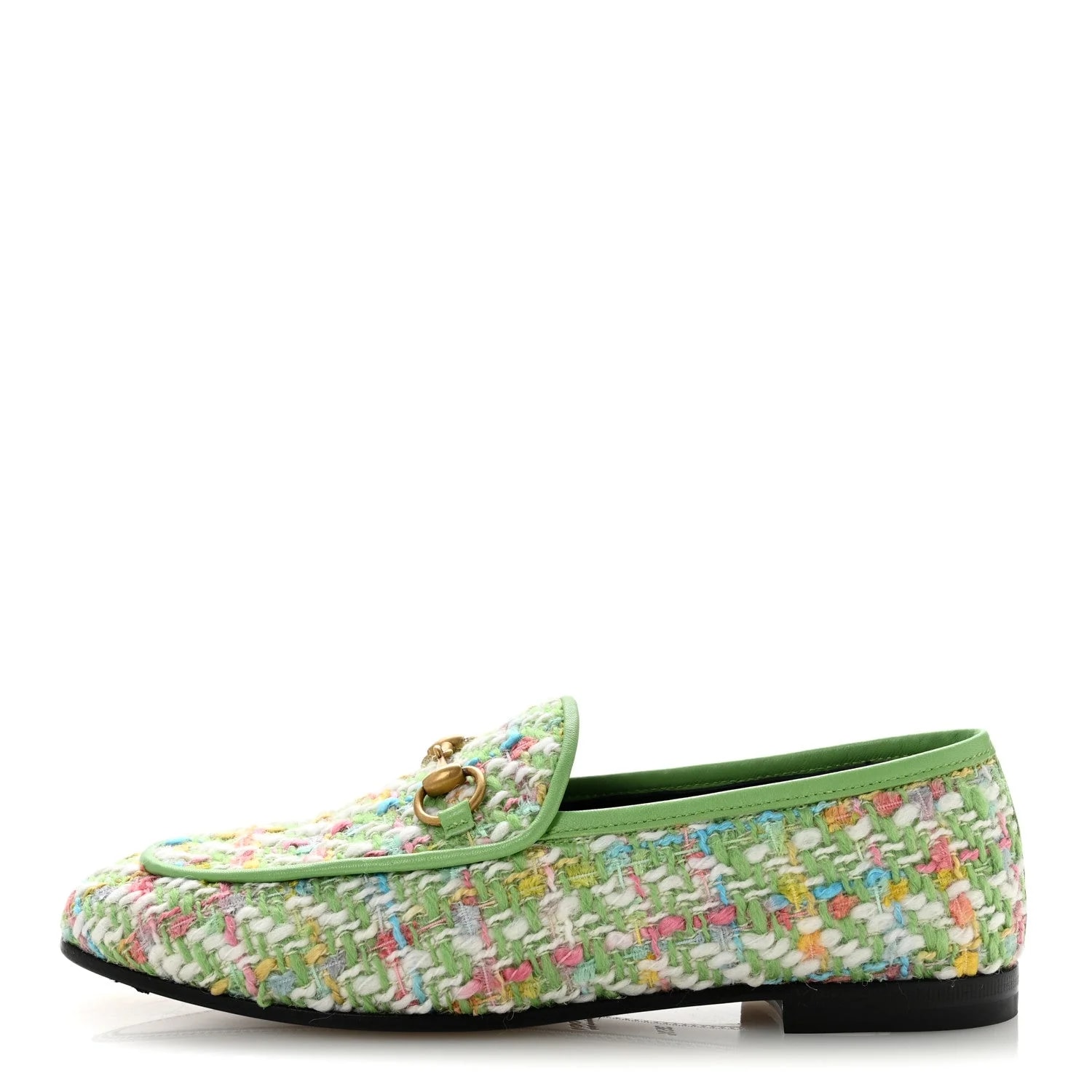 Gucci — Malaga Kid Horsebit Jordaan 35.5 — Designer Shoe — resale