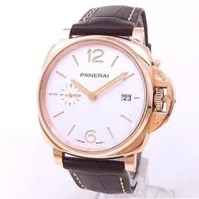 Panerai — Panerai Luminor Due 18k Rose Gold Goldtech White Sun-Brushed PAM01336 — Watch — resale