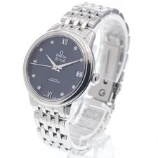 Omega — Omega DE Ville Prestige 424.10.33.20.53.001 33mm SS Navy #C7307 — Watch — resale