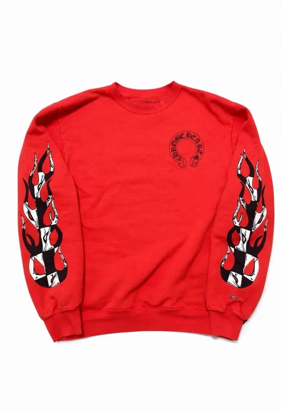 Chrome Hearts — Hearts Matty Boy Chomper Racing Crewneck — streetwear — resale