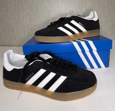 Adidas — Adidas Gazelle Indoor ’s /Cloud /Gum Low Top size10 — Sneaker — resale