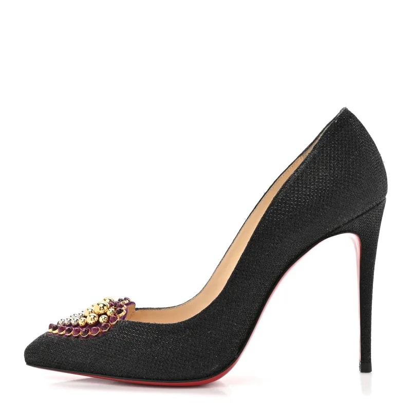 Glitter Tisse Veau Velours Coralta Mia 100 Pumps 39 Version